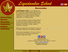 Tablet Screenshot of liquidambarschool.com